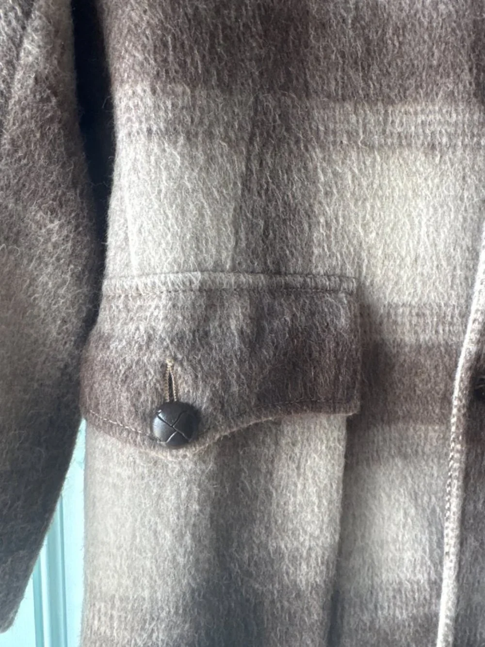 Vtg 1950s Land N Lakes cashmere wool blend jacket rockabilly Herman K Lavin Co S